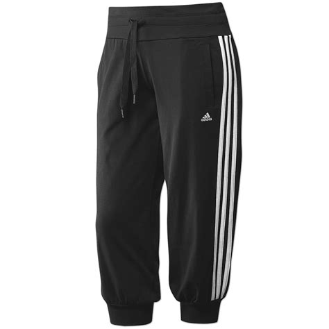 adidas jogginghose damen schwarz weiß